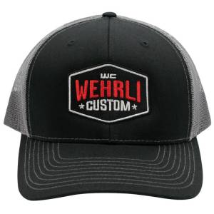 Wehrli Custom Fabrication - Wehrli Custom Snap Back Hat Black/Charcoal Badge - Image 2