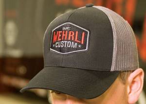 Wehrli Custom Fabrication - Wehrli Custom Snap Back Hat Black/Charcoal Badge - Image 4