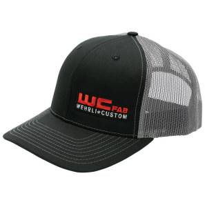 Wehrli Custom Snap Back Hat Black/Charcoal WCFab 