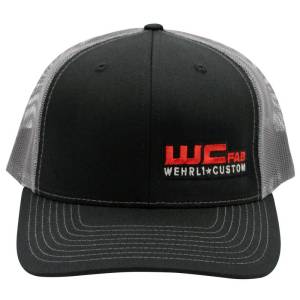 Wehrli Custom Fabrication - Wehrli Custom Snap Back Hat Black/Charcoal WCFab  - Image 2