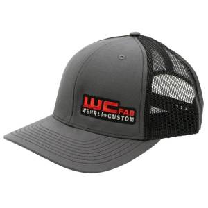Wehrli Custom Snap Back Hat Charcoal/Black WCFab 