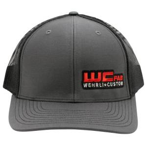 Wehrli Custom Fabrication - Wehrli Custom Snap Back Hat Charcoal/Black WCFab  - Image 2