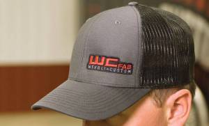 Wehrli Custom Fabrication - Wehrli Custom Snap Back Hat Charcoal/Black WCFab  - Image 4