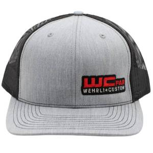 Wehrli Custom Fabrication - Wehrli Custom Snap Back Hat Heather Grey/Black WCFab  - Image 2