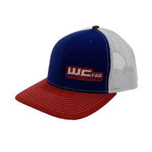Wehrli Custom Snap Back Hat Red/White/Blue WCFab 