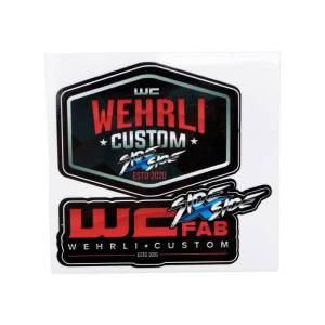 Wehrli Custom Fabrication - Wehrli Custom Side X Side Assorted Die Cut Sticker Sheet - Image 2