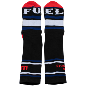 Wehrli Custom Fabrication - Wehrli Custom X FUEL Black Crew Socks - Image 4