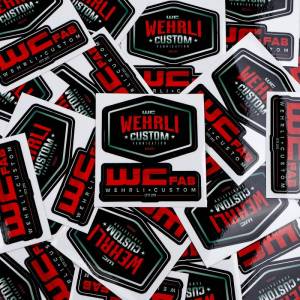 Wehrli Custom Fabrication - Wehrli Custom Assorted Die Cut Sticker Sheet - Image 1