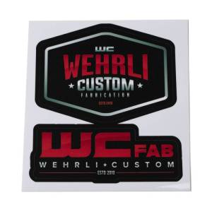 Wehrli Custom Fabrication - Wehrli Custom Assorted Die Cut Sticker Sheet - Image 2