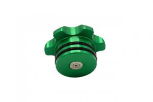 Fleece Performance - Fleece Performance Green Anodized Billet Fuel Cap For 2013-2018 Cummins - Image 3