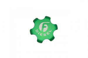 Fleece Performance - Fleece Performance Green Anodized Billet Fuel Cap For 2013-2018 Cummins - Image 4