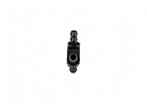 Fleece Performance - Fleece Performance 3/8 Inch Black Anodized Aluminum Y Barbed Fitting (For -6 Pushlock Hose) - Image 3