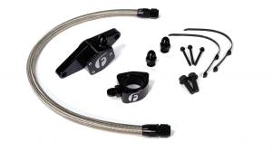 Fleece Performance Cummins Coolant Bypass Kit VP 98.5-02 with Stainless Steel Braided Line